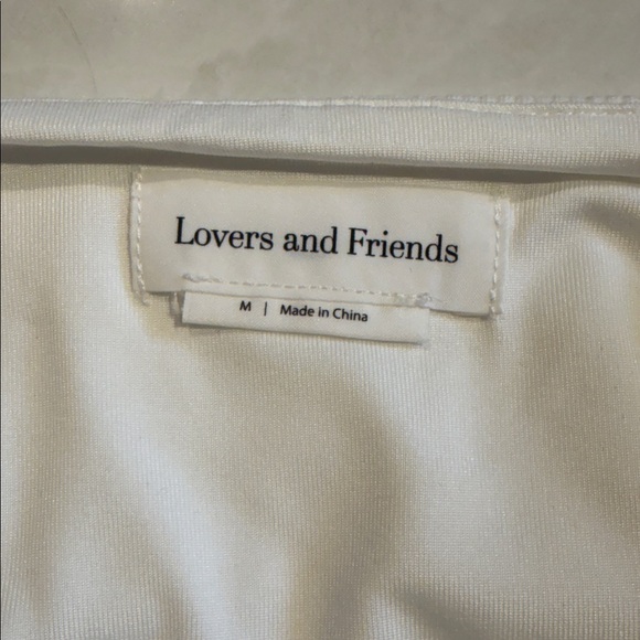 Lovers + Friends Elegant White Top - Picture 2 of 4
